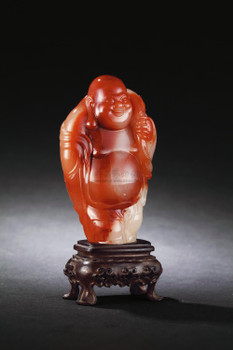 林志峰刻结晶芙蓉弥勒拍卖价格