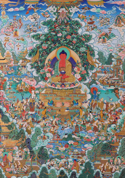 2011年 曲智、扎西尖措 阿弥陀佛的极乐世界拍卖价格