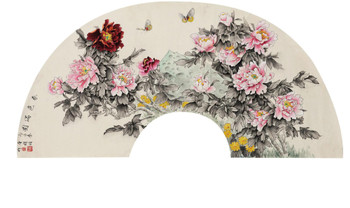 屠娟娟 春色满园 镜心拍卖价格