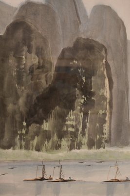 林曦明  漓江秀色拍卖价格