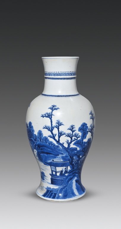 青花山水人物紋瓶 中国古玩 中国美術 青花山水人物紋瓶 中国古玩 中国美術 O1CN01NzMbpC2KQPaZ3AmAI_!!