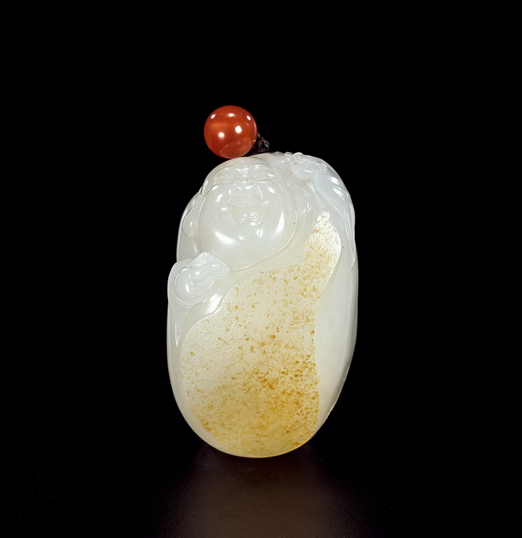 赵琦  白玉雕佛挂坠拍卖价格