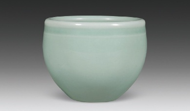 清  青釉卷缸拍卖价格