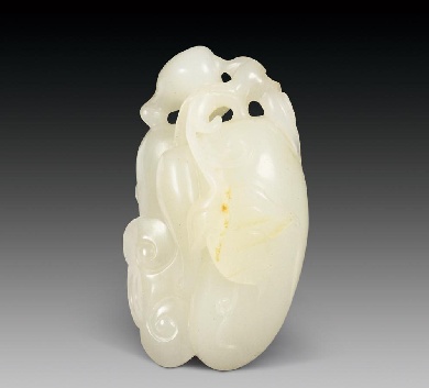 白玉瓜果坠拍卖价格