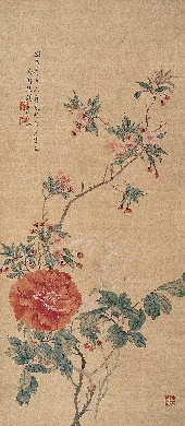 汤世澍  春色满园拍卖价格