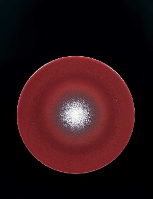 王修功  多彩釉盘拍卖价格