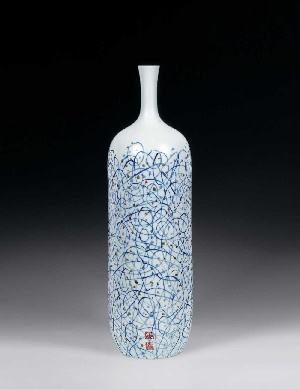 姜宝林  青花瓷瓶拍卖价格