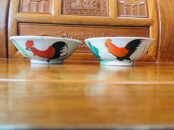 民国解放初民国解放初·粉彩大吉图供碗一对真伪鉴定2025年06月18日-唐珍收藏