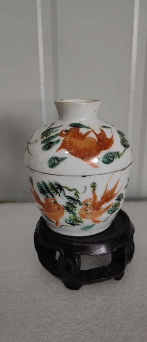 清晚期清晚·粉彩金玉满堂纹盖缸值得收藏么2025年05月05日-唐珍收藏