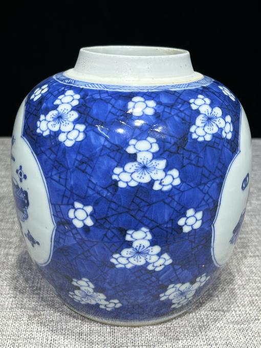 清·康熙青花罐鉴定结果2024年11月16日-唐珍收藏