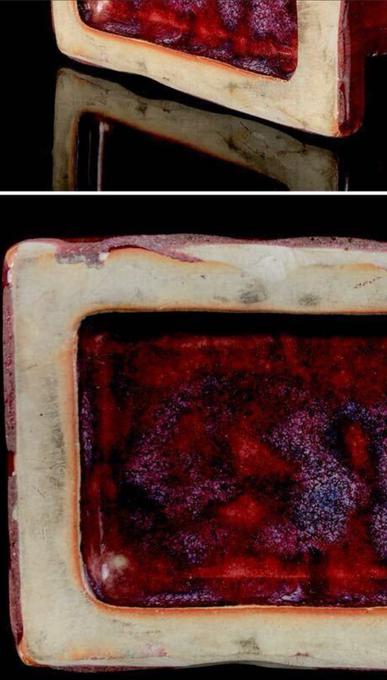 创汇时期钧红窑变釉四方双耳瓶值得收藏么2025年01月08日-唐珍收藏